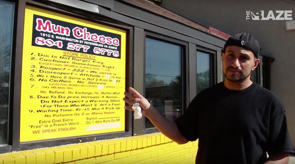 Restaurant Owner's Blunt Sign for Disrespectful Customers Goes Viral — He Says His Fellow Muslims Are Most Offended