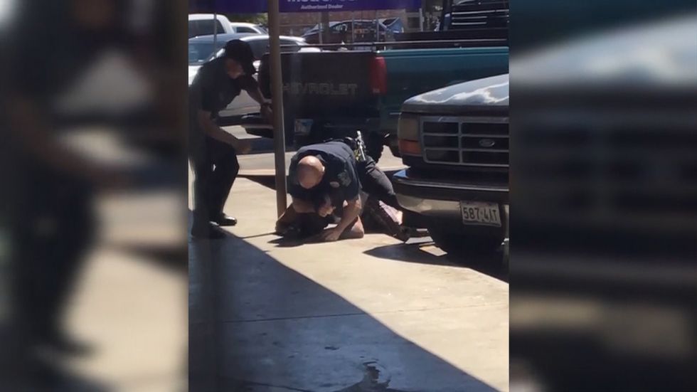 Video: Officers Use Strong-Handed Force When They Learn Suspect Has Felony Warrant — Did They Go Too Far?