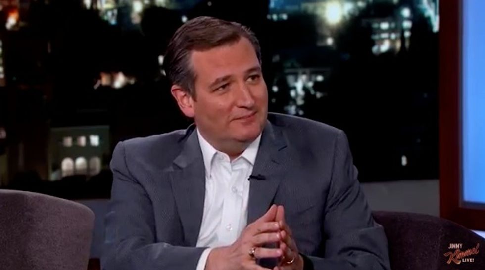 Watch How Cruz Responds When Jimmy Kimmel Asks Why His Colleagues in the Senate Don’t Like Him 