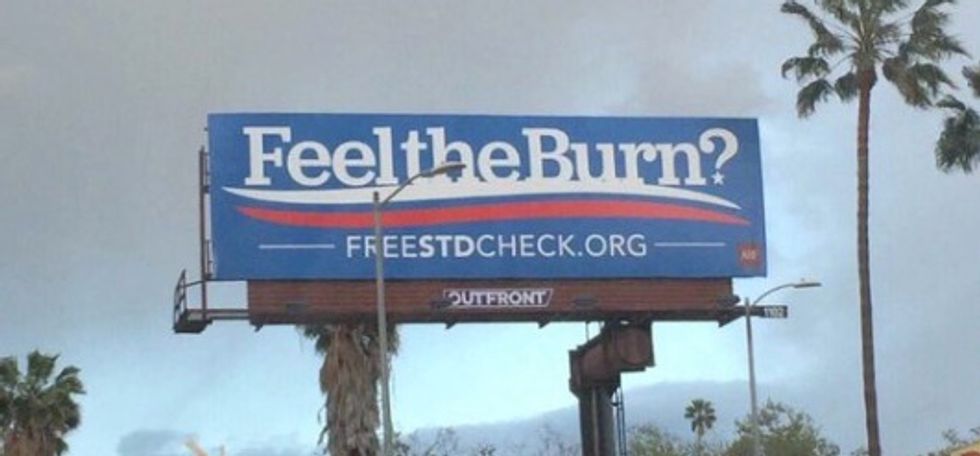 Feel the Burn? AIDS Organization Says You May Need an STD Test