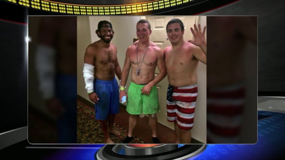 They Really Are Heroes': College Football Players Rescue Woman from Sinking Car While on Spring Break in Texas