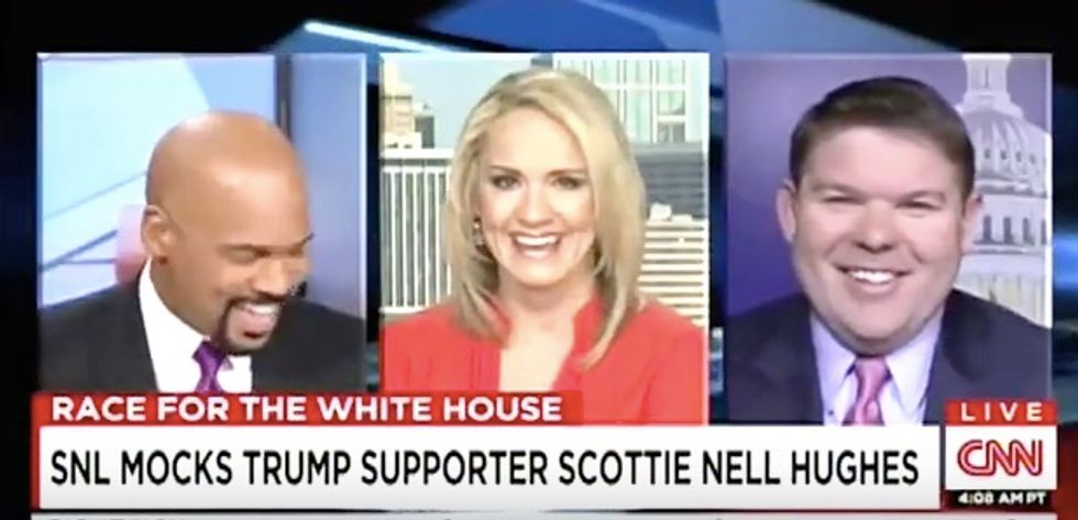 Scottie Nell Hughes Responds to 'SNL' Skit Depicting Her as 'Nutjob' Trump Supporter
