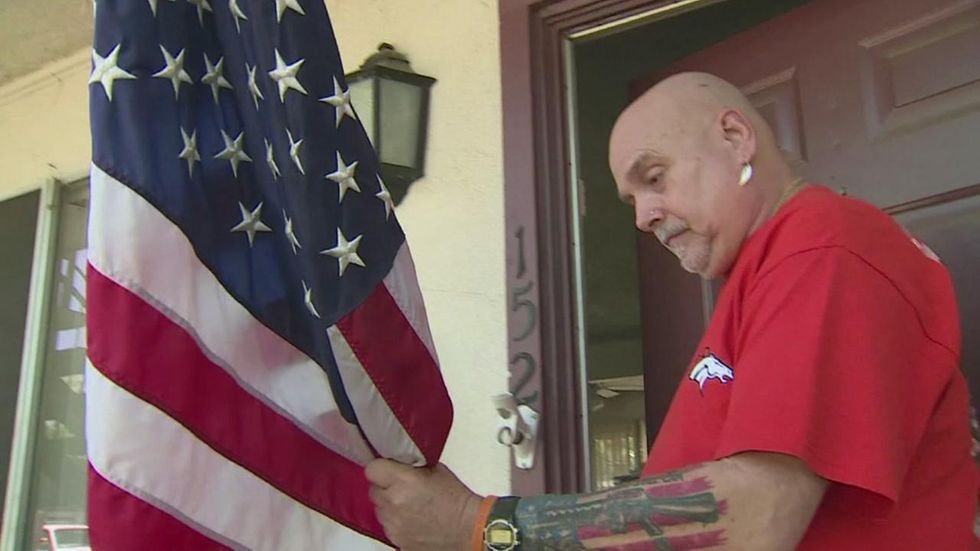 WWII Veteran's Family Threatened With Eviction Over American Flag — but Look What Apartment Management Does Hours After the Story Hits the News