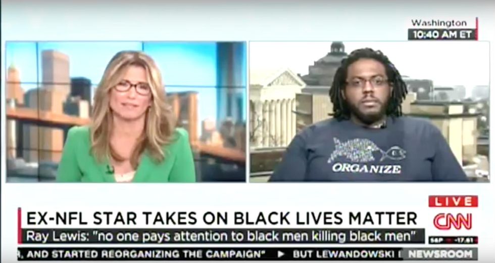 Black Lives Matter Organizer Claims Black on Black Crime Is a 'Myth' — Watch How He Quickly Backtracks When CNN Anchor Confronts Him With This