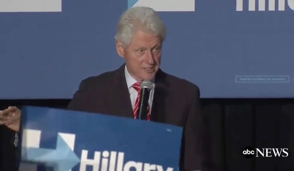 Bill Clinton Spars With Black Lives Matter Protesters in Fiery Exchange: 'You Are Defending...