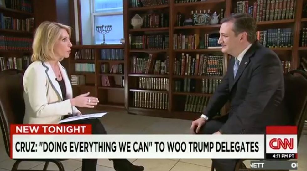 Watch Cruz's Response When CNN Host Asks if He'll Apologize for Calling McConnell a Liar