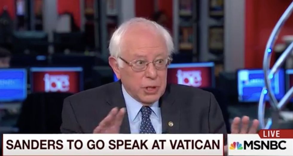 Vatican Invites Bernie Sanders to Meet With Pope Francis: 'People Think Bernie Sanders Is Radical? Read What the Pope Is Writing