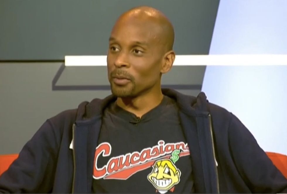 Sales Skyrocket of 'Caucasians' Shirt Mocking Cleveland Indians' Logo After Appearance of ESPN's Bomani Jones