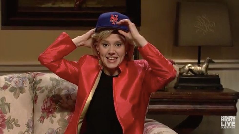 SNL' Pokes Fun at Clinton's Subway Difficulties and Recent Losses
