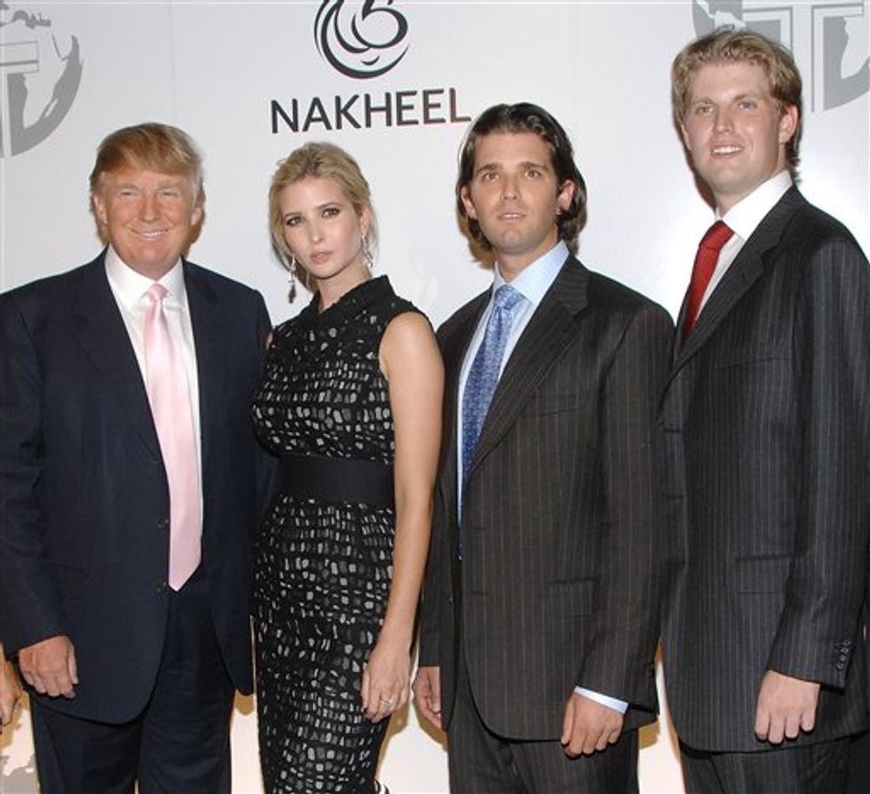 Two of Trump's Kids Will Not Be Voting for Their Father During New York's Closed Primary