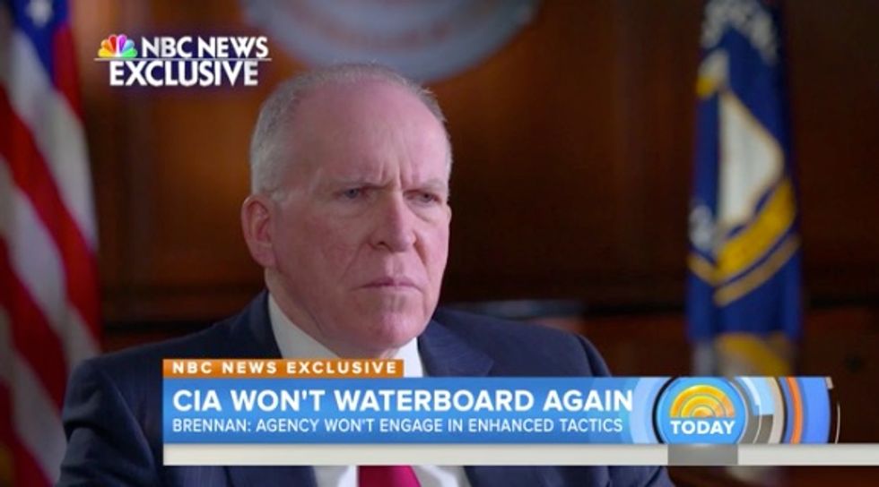 CIA Director John Brennan: Even if Ordered by Future President, CIA Will Never Waterboard Again