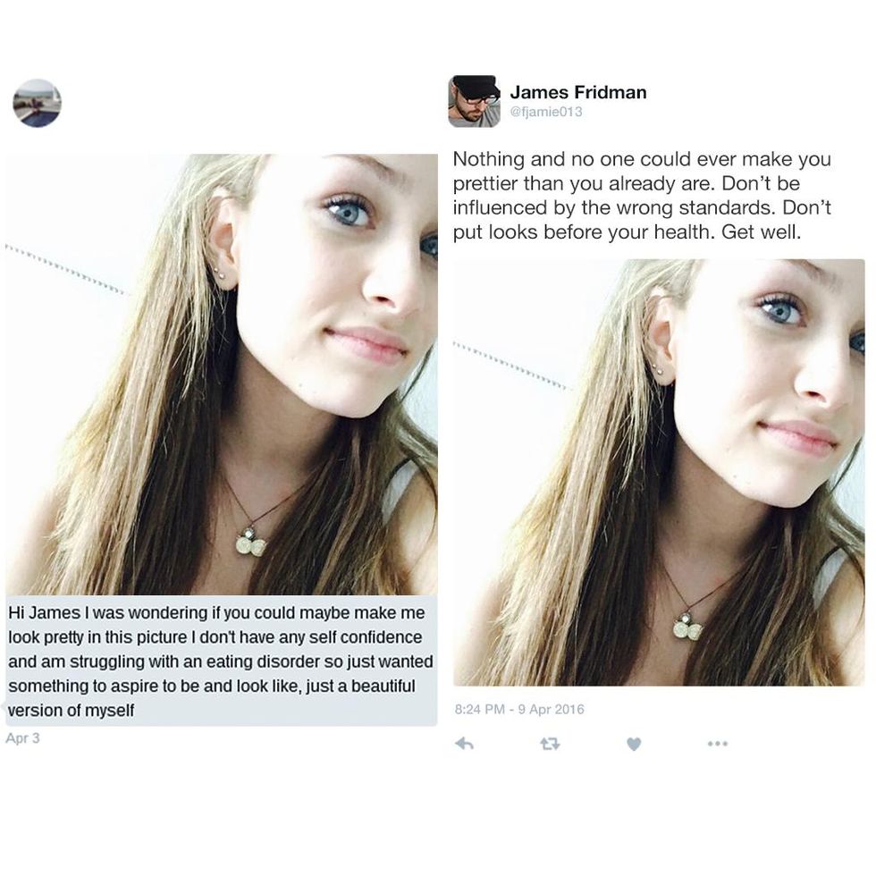 Woman Asks Well-Known Photoshop Artist to Make Her ‘Look Pretty’ in Picture — Here’s What She Got Back