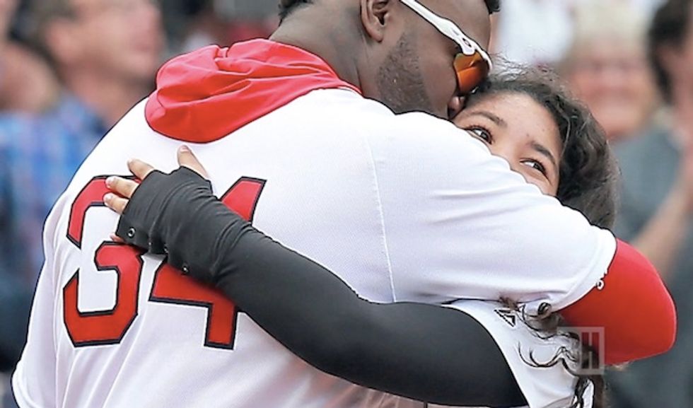 A Proud 'Papi' — Boston Red Sox Star David Ortiz Gets an Emotional Surprise at His Final Home Opener