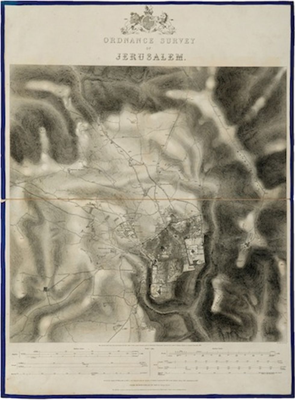 Nineteenth Century Jerusalem Maps Shed Light on the Holy City Once 'Shrouded in Mystery