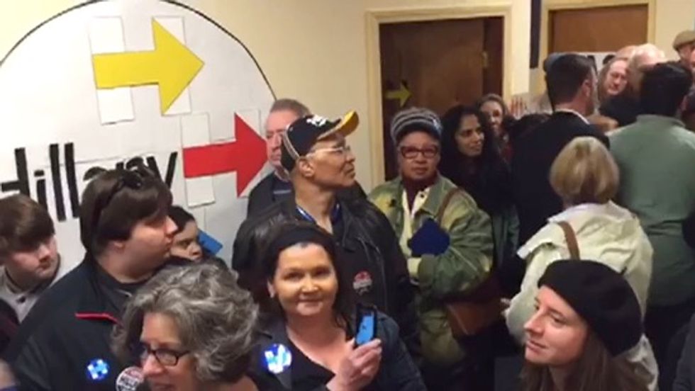 She's Killing Us!': Hysterical Protester Interrupts Clinton Event Headlined by Daughter Chelsea