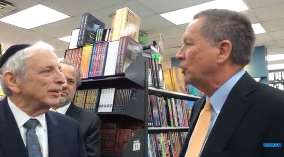 Did You Know That?': Kasich Tries to Explain the Bible to Jewish Students