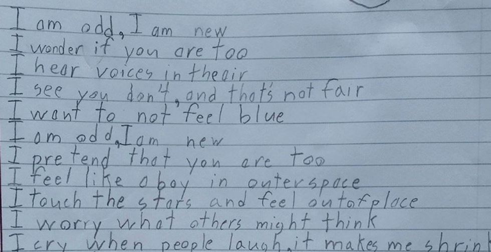 Read Poem 10-Year-Old Wrote Explaining What It's Like to Live With Autism