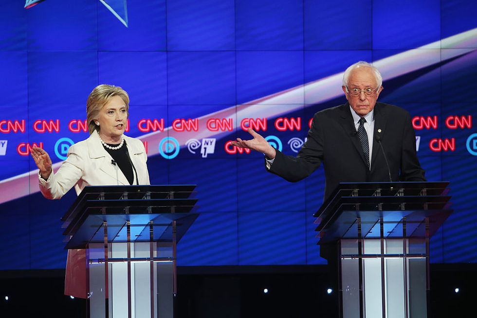 AP Fact Check: How Clinton, Sanders Stretched the Truth in Thursday's Democratic Debate