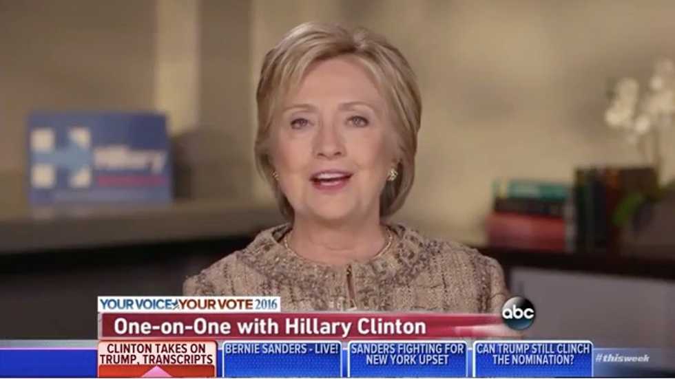 Hillary Clinton Comes Out in Support of Chuck Schumer's 9/11 Bill