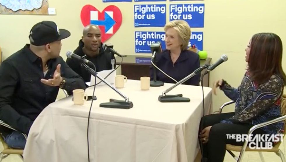 Radio Host’s Reaction to Clinton Remark: ‘People Are Going to See This and Say’ You’re ‘Pandering to Black People’