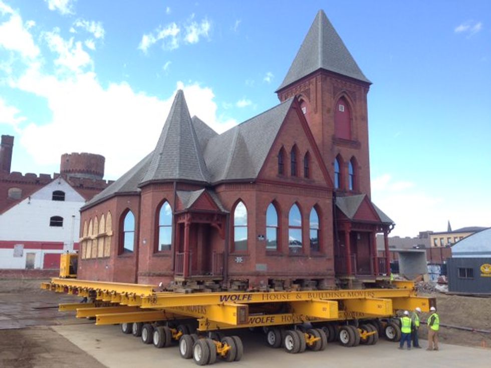 Check Out Why This Massive 129-Year-Old Historic Church Is Being Moved
