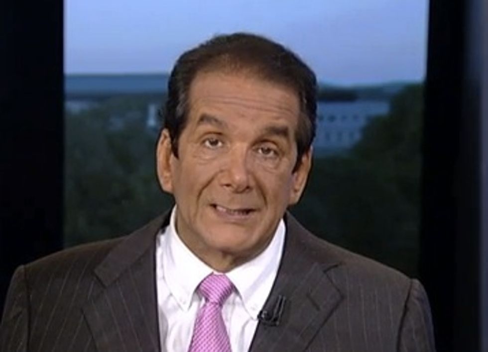 Charles Krauthammer Says There's No 'Epidemic of Transgenders Being Evil in Bathrooms
