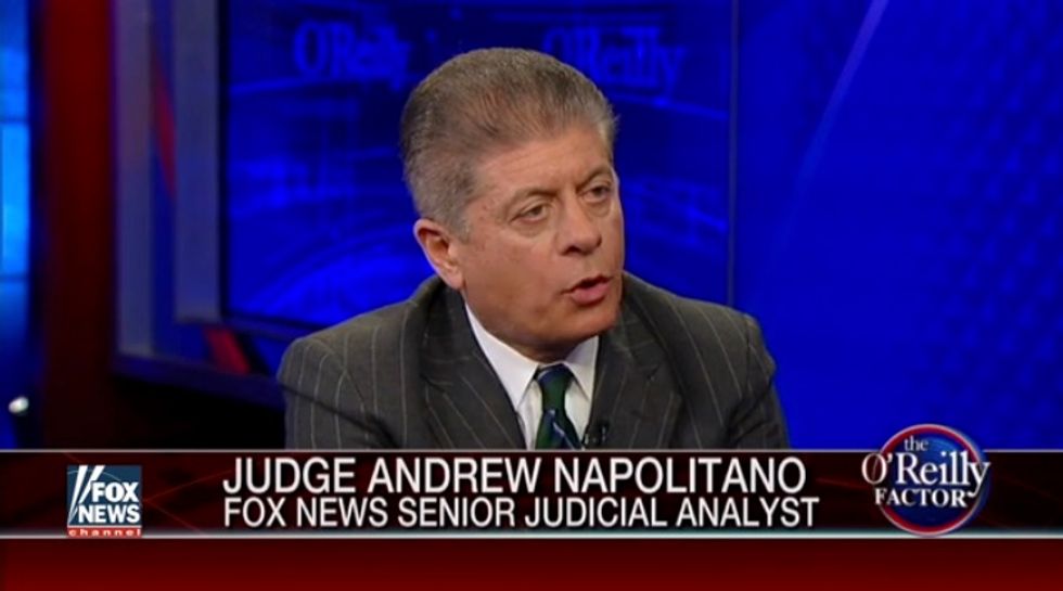 Judge Napolitano: FBI Has 'Overwhelming' Amount of Evidence Against Clinton, Enough for an Indictment and Conviction