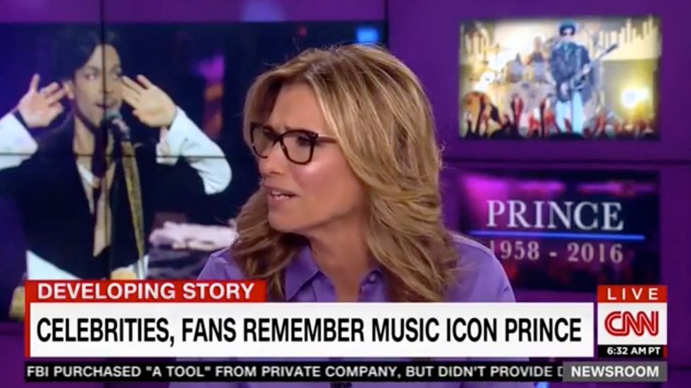 CNN Anchor Carol Costello Shares a Little Too Much Info on Prince and His Influence on Her 'Sexuality