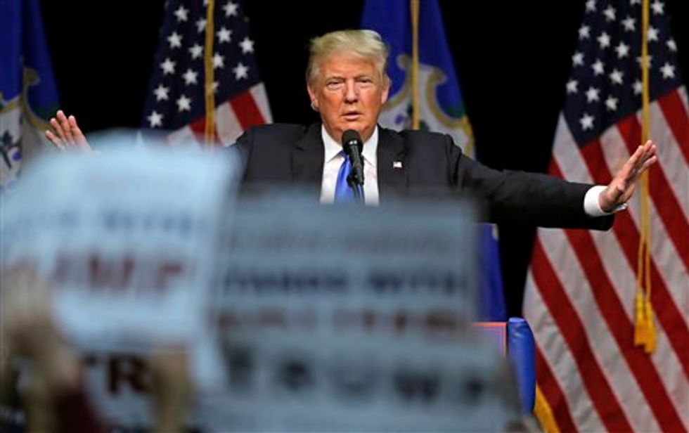 Trump to Connecticut Voters: 'I'm Not Toning It Down' 