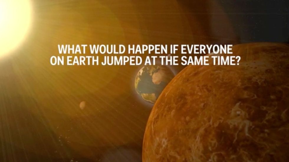 Watch This Visual Representation of What Would Happen if Every Person on Earth Jumped at the Same Time