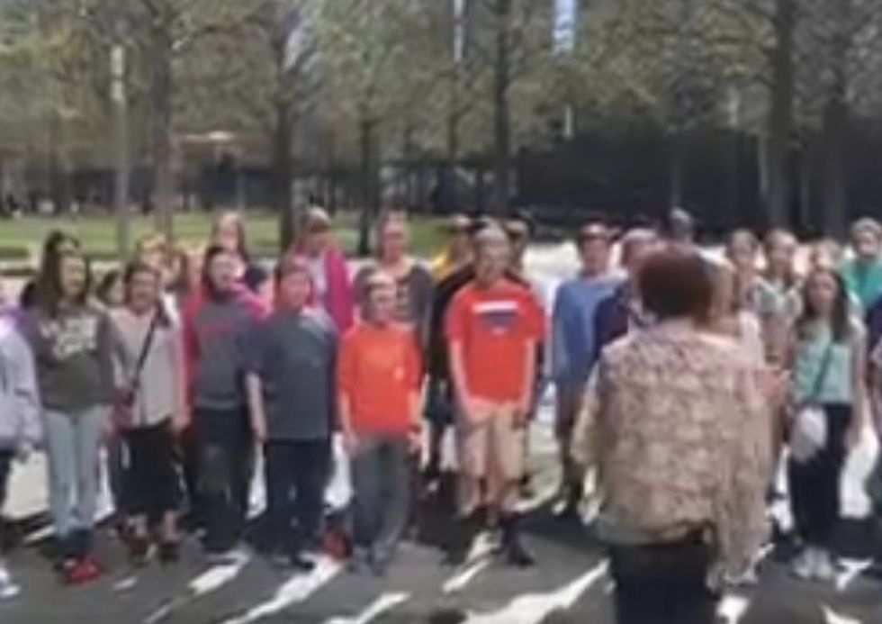 Middle School Choir Gives Stirring National Anthem Performance at 9/11 Memorial — but What Happens Before They Can Finish Has Many Seeing Red