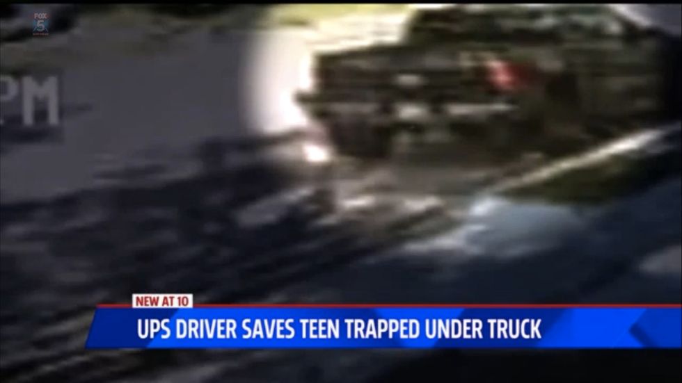 'I'm the Luckiest Man Alive': Truck Drops on Teen's Head — UPS Driver, Neighbor Rush to Rescue Him