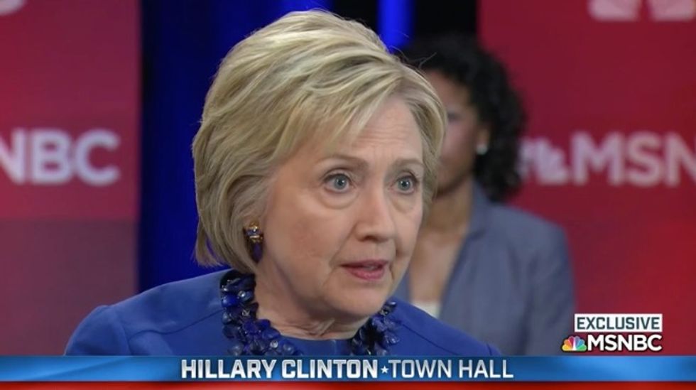 Clinton: As a 'White Person' I Need to Talk About Racism More