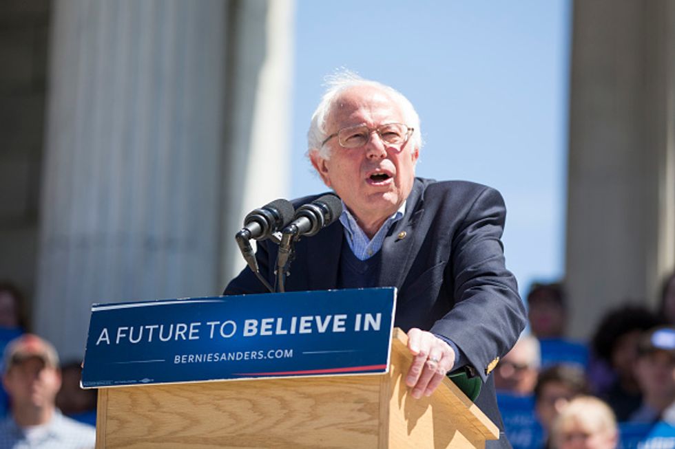 Trump Floats New Strategy to Beat Clinton in the General: Get Sanders to Run as an Independent