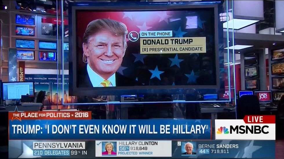 Trump Vows to Use Sanders' Attacks on Clinton Against Her Again in November