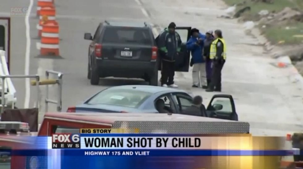 Mother Shot by 2-Year-Old Son From Back Seat of Car