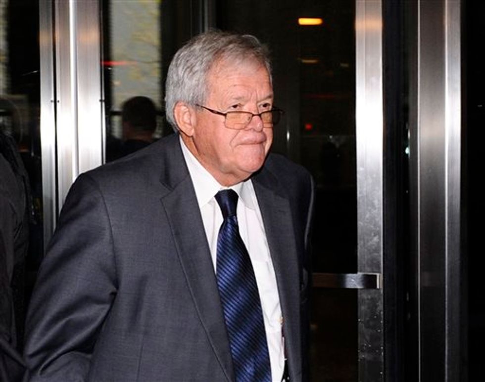 Judge Dishes Out Equivalent of Public Flogging as He Sentences Hastert to More Than a Year in Prison