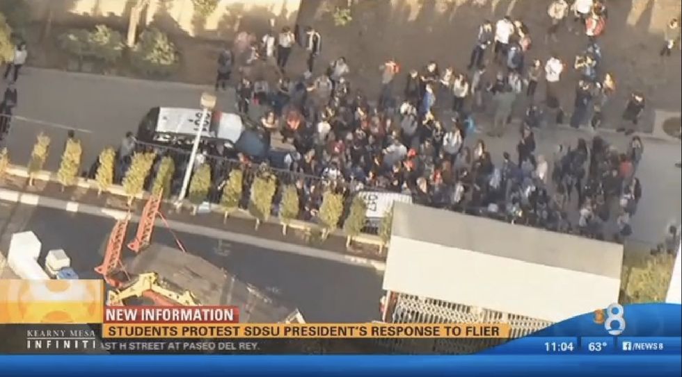Anti-Israel Students Trap California University President to Prove They Aren't 'Terrorists