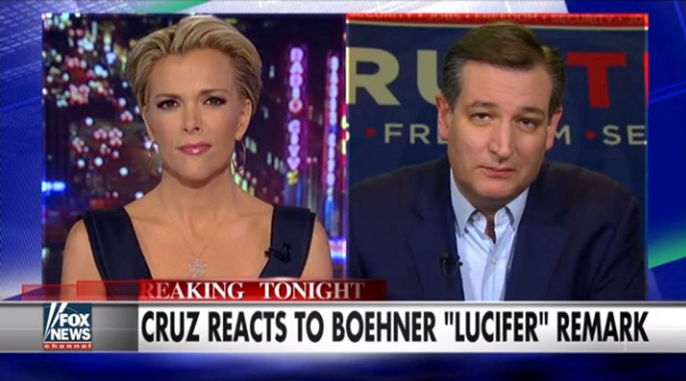 Cruz Responds to ‘Lucifer’ Attack: Boehner, Trump and Clinton Are ‘All Part of the Same Problem’