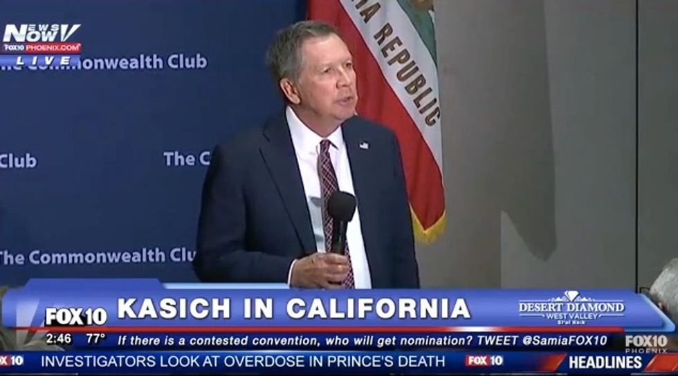 Watch How Kasich Handles Tough Moment as He’s Asked, ‘Are People Born Gay?’