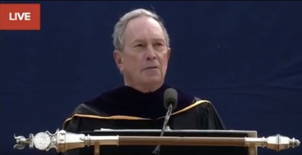 Michael Bloomberg Blasts ‘Safe Spaces, Code Words and Trigger Warnings’ in Commencement Speech — Listen to How Some Students React