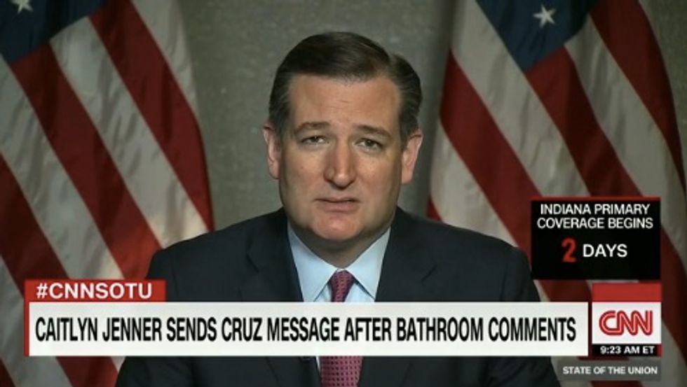 Cruz Offers 'Common Sense' Response to Caitlyn Jenner's Critiques Regarding Transgender Bathroom Laws