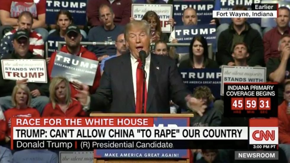 Trump: 'We Can't Continue to Allow China to Rape Our Country