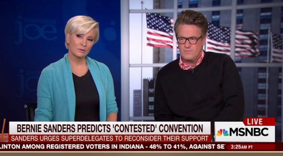 ‘Morning Joe’ Floats Theory on Why Sanders Is Predicting Contested Convention Instead of Dropping Out Against Clinton
