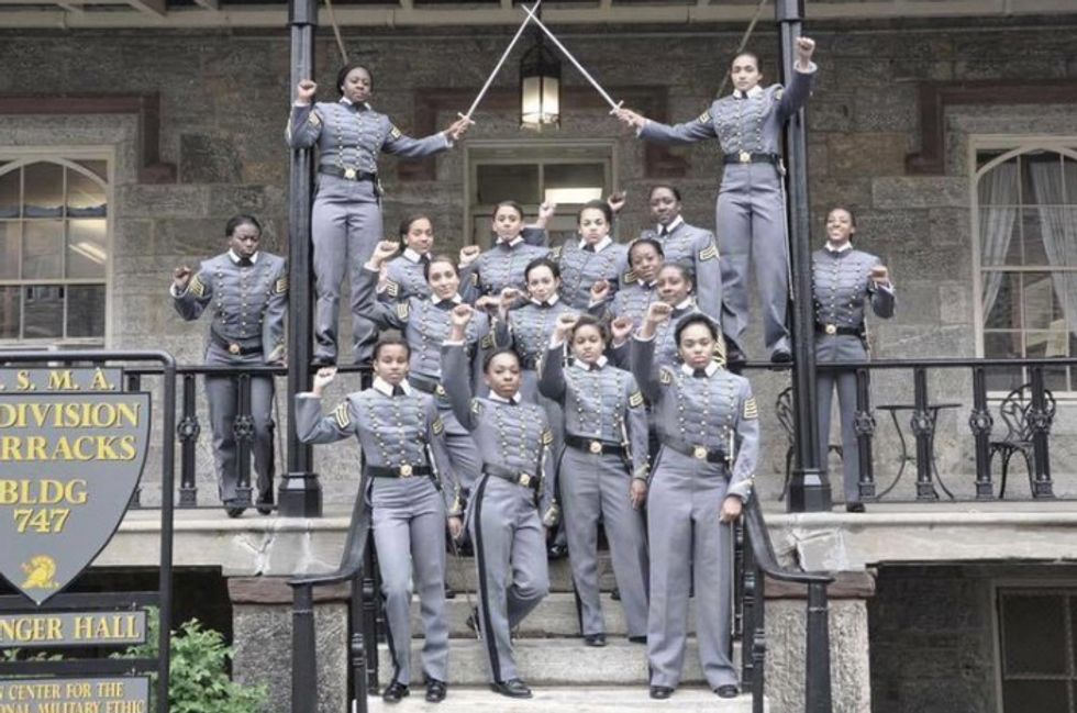 West Point Launches Inquiry Into Black, Female Cadets' Fist-Raised Photo — Here's Why