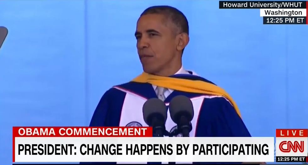 Don't Do That': Obama Teaches Students a Lesson on Free Speech in Howard University Commencement Speech