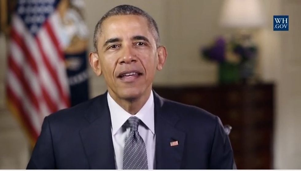 Obama Calls For Bipartisan Effort to Address the 'Diaper Gap' in Mother's Day Post