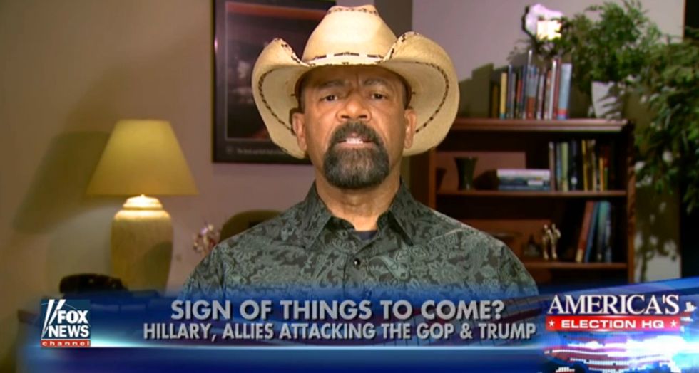 Sheriff Clarke Drops Scathing History Lesson on 'Racism' in Politics in Response to Clinton Accusations Against Trump