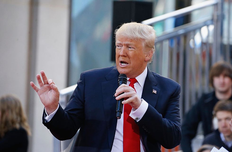 Here Are the Highlights From Trump’s Headline-Grabbing Sunday Show Interviews: 'It's Not Called the Conservative Party\