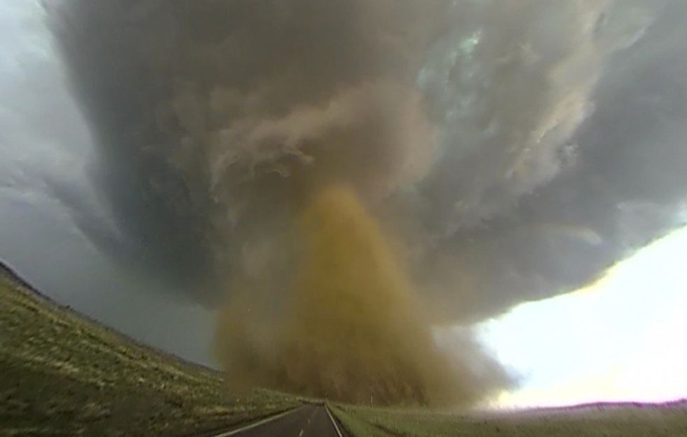 ‘Extreme Close-Up Video’ Takes You as Close as You’ll Ever Want to Be to Huge Tornado